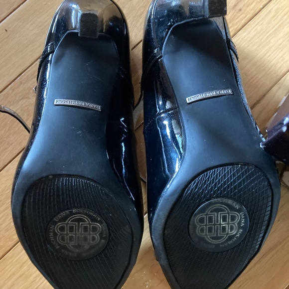 Dana Buchman Black and White Maryjane Pumps Sz 7 - Picture 4 of 4